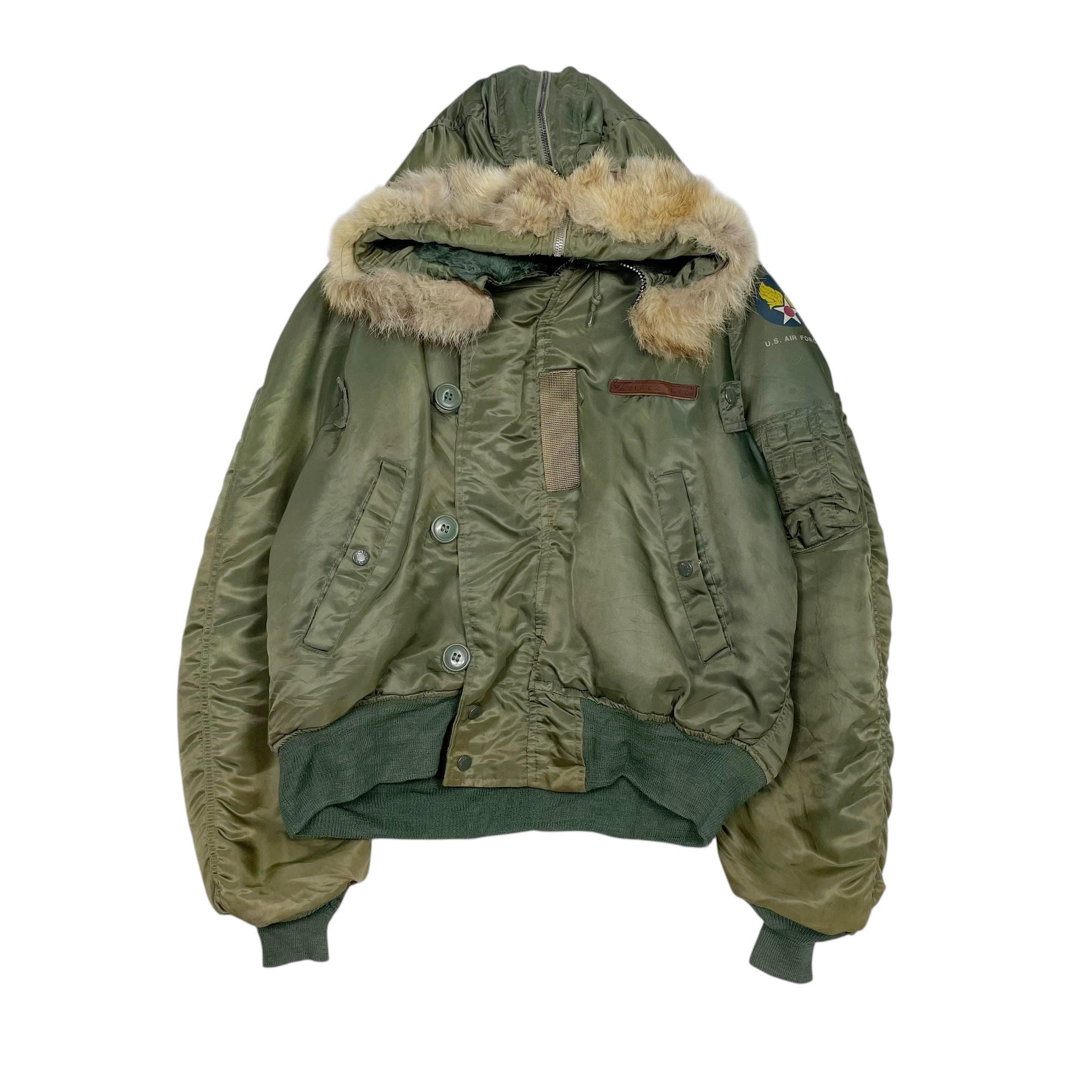 Avirex 90s n2b n-2b Leather Down jacket Brown from Japan | eBay