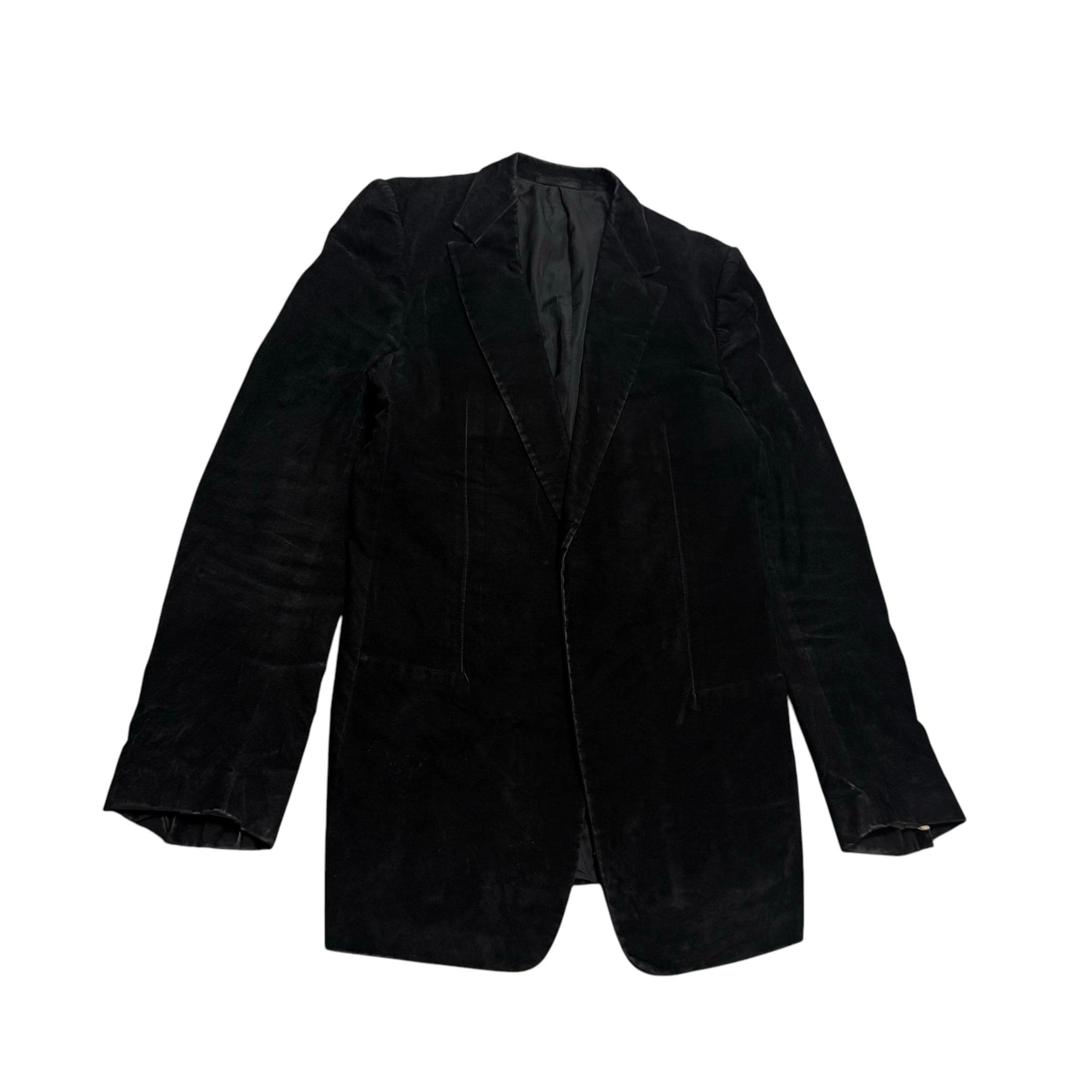 AW 98-99 Carol Christian Poell Buttonless Velvet Jacket - Etsy