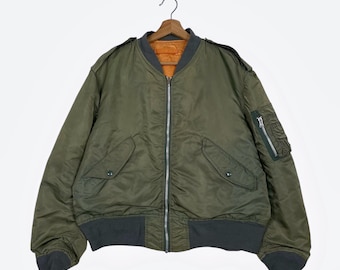 Vintage Alpha Industries Type B-15 C Bomber Flight Jacket - Etsy