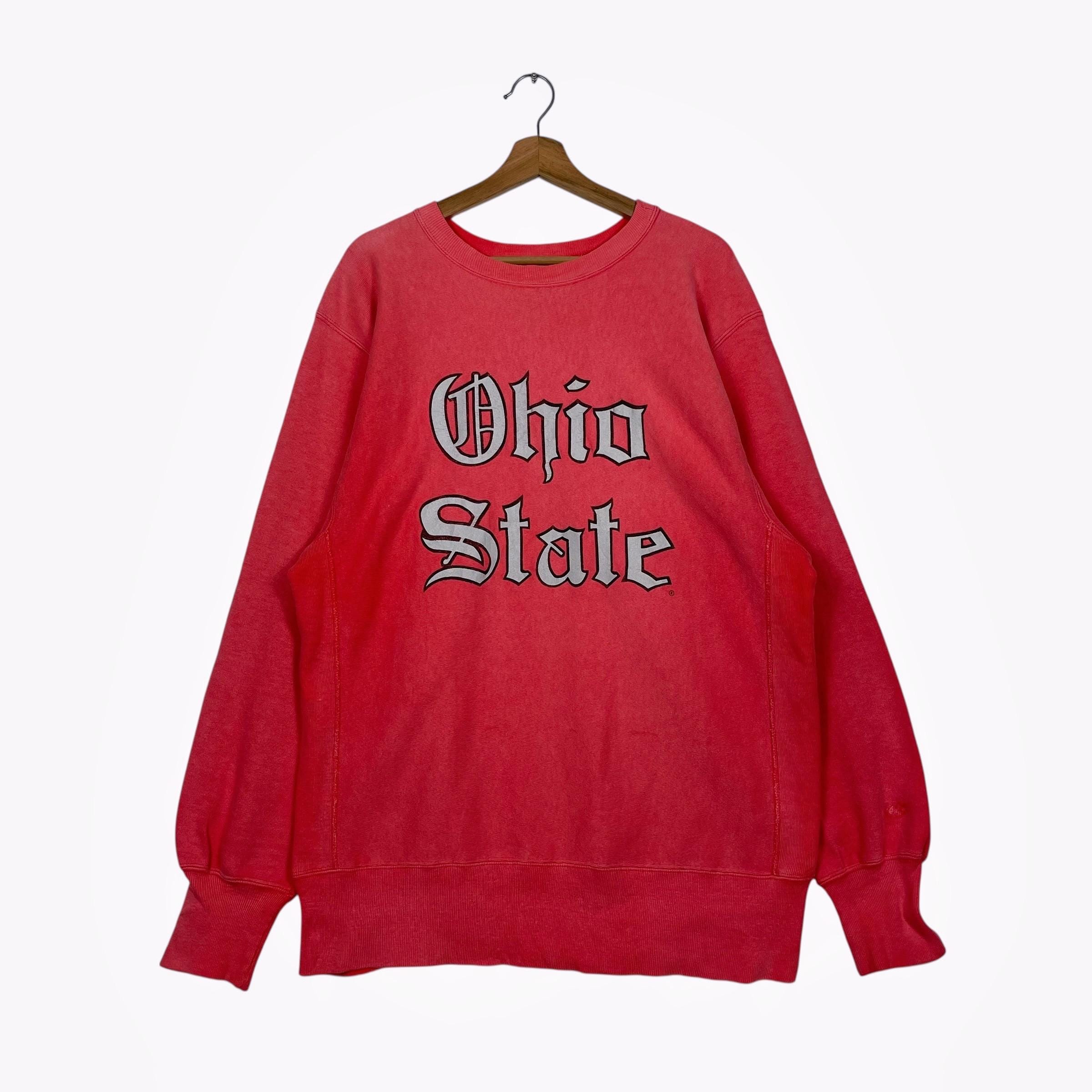 80s Champion®︎ Reverse Weave®︎ Ohio Vintage 80s Champion Reverse Weave Ohio State Sweatshirt - Etsy