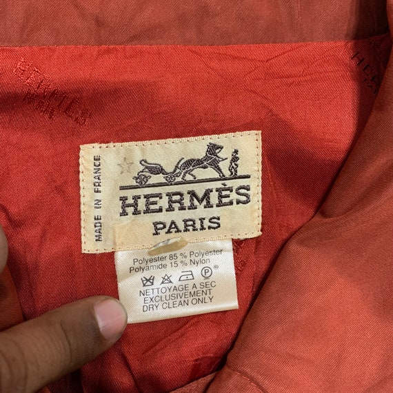 Vintage 80s Hermes Overcoat - image 6