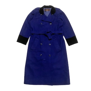 Yves Saint Laurent Double Breast Wool Coat