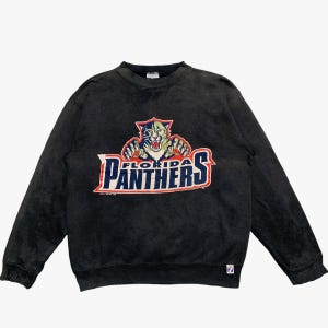 sweat-shirt NHL Florida Panthers vintage des années 90
