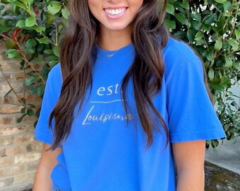 Est. Louisiana | McNeese Comfort Colors Edition T-Shirt