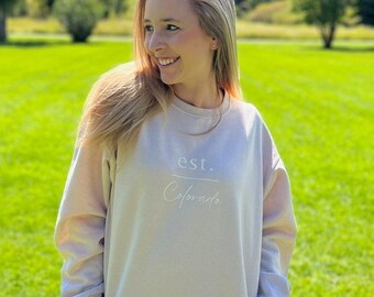 Est. Colorado | Ski Edition Sweatshirt
