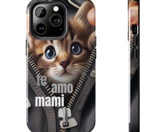 iPhone Case. Mother's Day, I love you mom, Mom, Mama, Tough Phone Cases