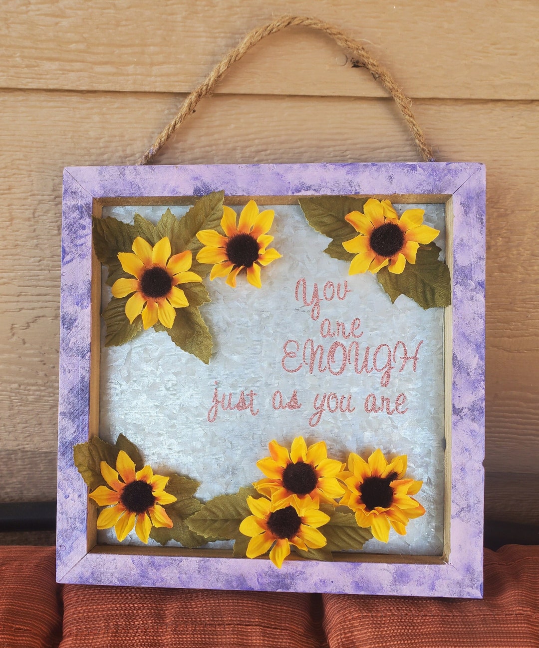 Sunflower Wall Decor Sign - Etsy