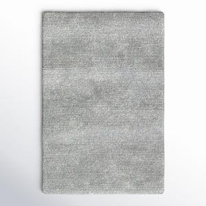Hand Tufted Wool Gray Area Rug & Handmade Tufted 100% Carpet Bedroom Living Room Dinning room Handwoven Tufted Solid Color Carpet