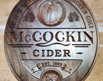 McCockin Cider Sign