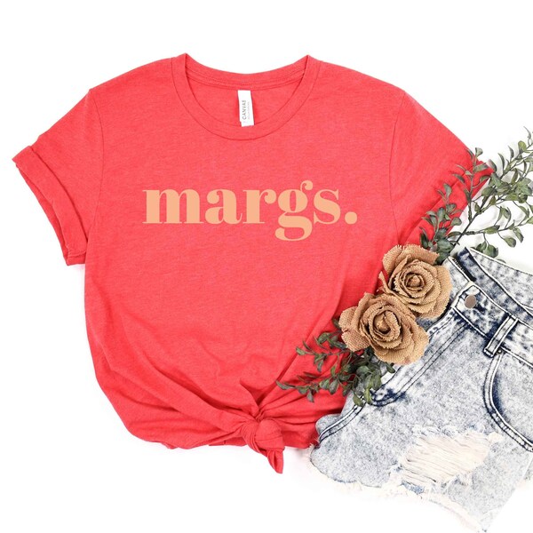 Margarita T Shirt - Orange/Off White