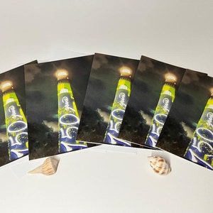 Assorted notecards, St Simons Island lighthouse, Photography, blank inside, thank you, birthday card, all occasion, set of 5