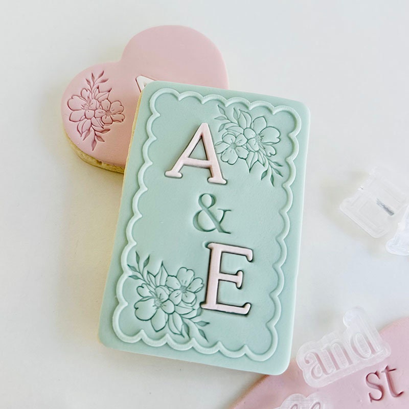 Alphabet Embosser and Cutters - Etsy