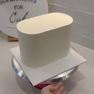 Cake Shape Guides - Elongated Oval