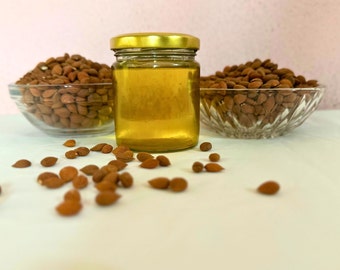 Pure Himalayan Apricot Kernel Oil – Cold-Pressed, Natural & Unrefined