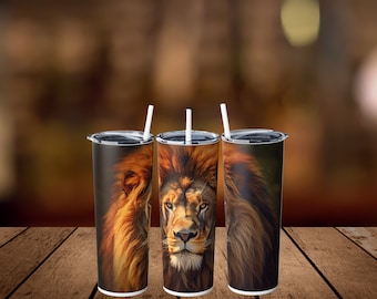 lion tumbler, tumbler design, tumbler lion face, tumbler digital design, tumbler wrap, tumbler designs, lion face, lion tumbler wrap, wrap
