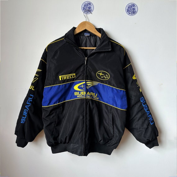 Rare Subaru Racing Jacket, Vintage F1 Bomber Jacket, … - Gem