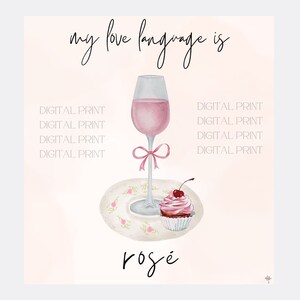 Drinks as Love Languages; Rose