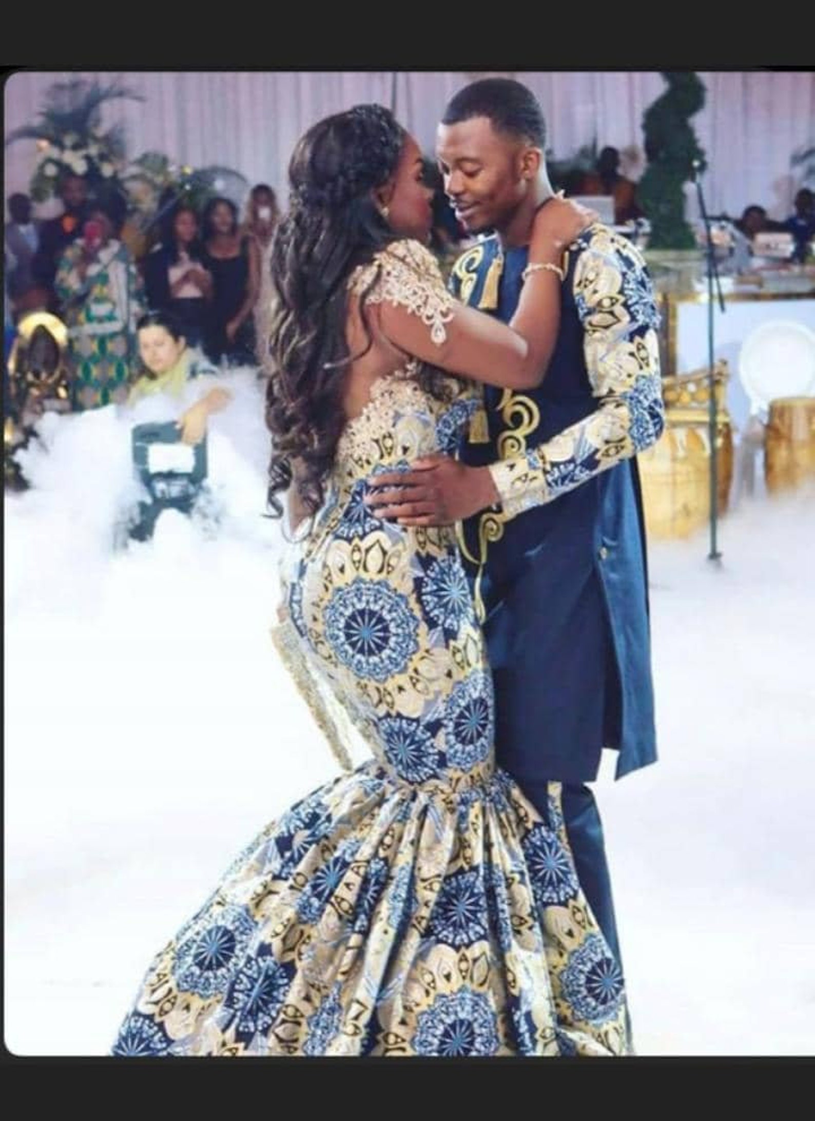 Couples Matching African Clothing, African Couples Engagement Outfit