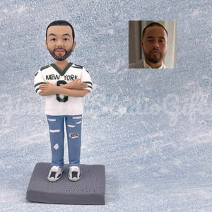 Custom Soccer Coach Gift, Customize Soccer Figurine, Custom Bobblehead For Football Coach, Custom Figurine For Football Lover, Football Gift