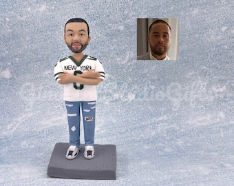 Custom Soccer Coach Gift, Customize Soccer Figurine, Custom Bobblehead For Football Coach, Custom Figurine For Football Lover, Football Gift