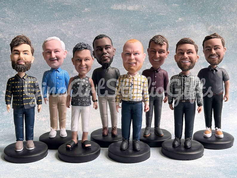 Custom Bobblehead for Company Awards, Best Employee Figures