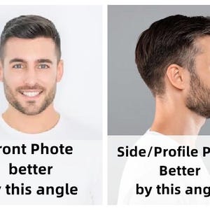 a man with a beard and a side / profile photo better by this angle
