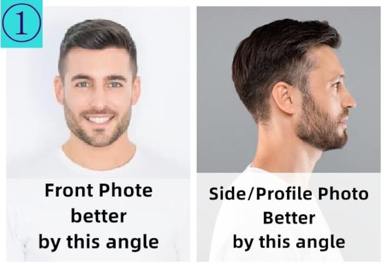 a man with a beard and a side / profile photo better by this angle