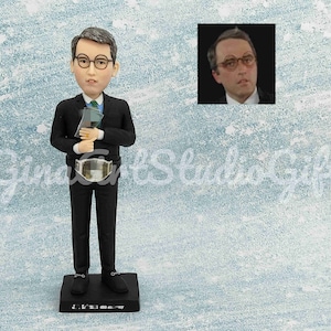 Custom Actor Bobblehead, Personalized Celebrity Statue, Congratulations Gift For Performer, Goodbye Gift For Coworker, Colleague, Boss
