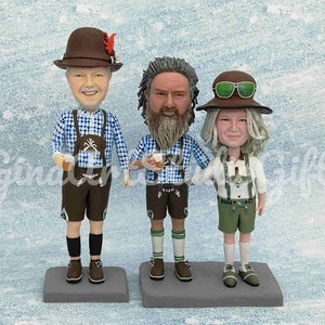 Custom Grandpa Gift,  Custom Bobblehead For Daddy And Me, Custom Gifts To My Father In Law On My Wedding Day, Father Day Gift From Daughter