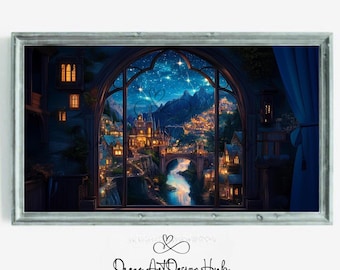 Velaris Night Court TV Art: ACOTAR Bookish Decor (Digital Download 4K+)