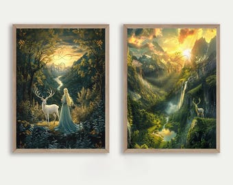 Impressão de Aelin Terrasen: Trono de Vidro, Arte Livreira (Download Digital)
