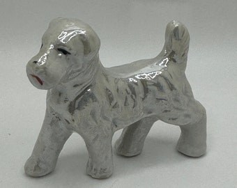 Irish Terrier Iridescent Dog Figurine Japan