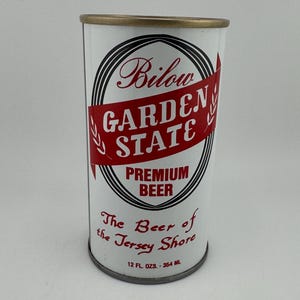 Bilow Garden State Beer of the Jersey Shore Jersey Shore Chapter Beer Can Collectors of America 1979 East Coast Beer Can Swap Steel Beer