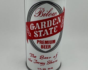 Bilow Garden State Beer of the Jersey Shore, Jersey Shore Chapter Beer Can Collectors of America 1979 East Coast Beer Can Swap Steel Beer