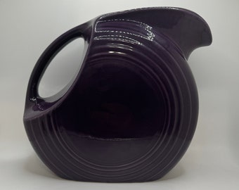 Fiestaware Large Disc Pitcher- Plum