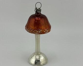 Vintage Mushroom Christmas Ornament