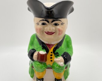 Vintage Devonmoor Toby Mug 5" Tall Made in England Signed MT