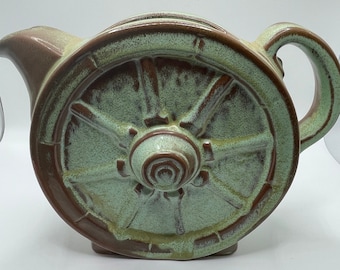 Frankoma 947 Pottery Wagon Wheel Tea Pot