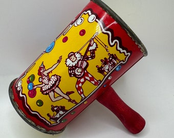 Vintage Noise Maker, "Life of the Party" Products, New Year's Eve Party Noise Maker, Tin Noise Maker