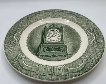 Clock Butter Plates - The Old Curiosity Shop by Royal M53