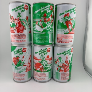 Vintage 7up Can - Etsy