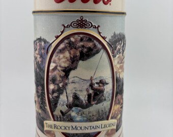 1994 Coors Mountain Climber Stein 4th in Series Ceramarte FREE Shipping in USA