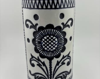 1977 Ceramarte Budweiser Blue Delft Sunflower Design Stein CS11-5 FREE Shipping in the USA