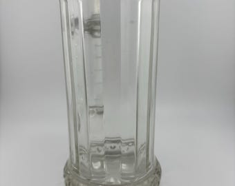 Miller Genuine Draft Glass Beer Stein Metal Lidded Beer Mug FREE Shipping in USA