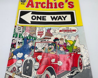Archie's One Way Spire Christian Comics Copyright 1973 by Archie Enterprises