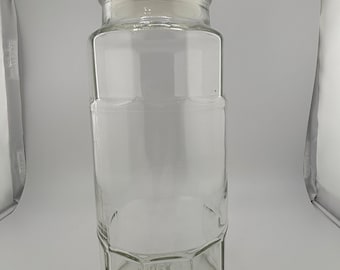 Mr. Peanuts Glass Jar with Lid anchor Hocking Vintage