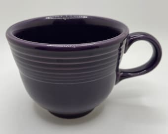2001 Fiesta Plum PPD Double Stamped Mug Fiestaware