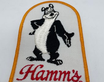 Very RARE 1960s Hamm's Beer Bear Patch