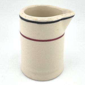 Santone Warwick Syrup Restaurant Ware 1940s Blue Red