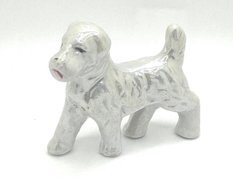 Irish Terrier Iridescent Dog Figurine Japan
